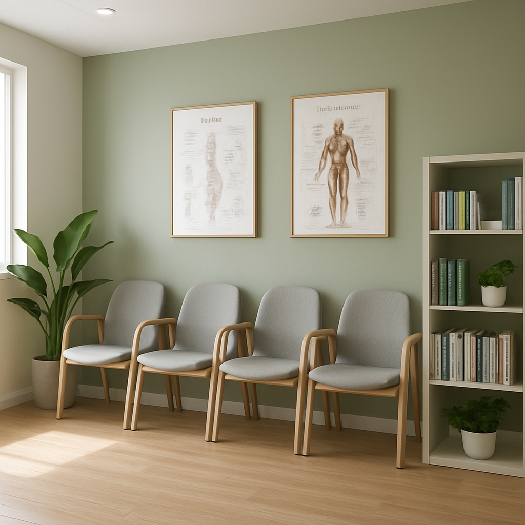 Welcoming interior of Yeonsei Chiropractic Clinic in Strathfield