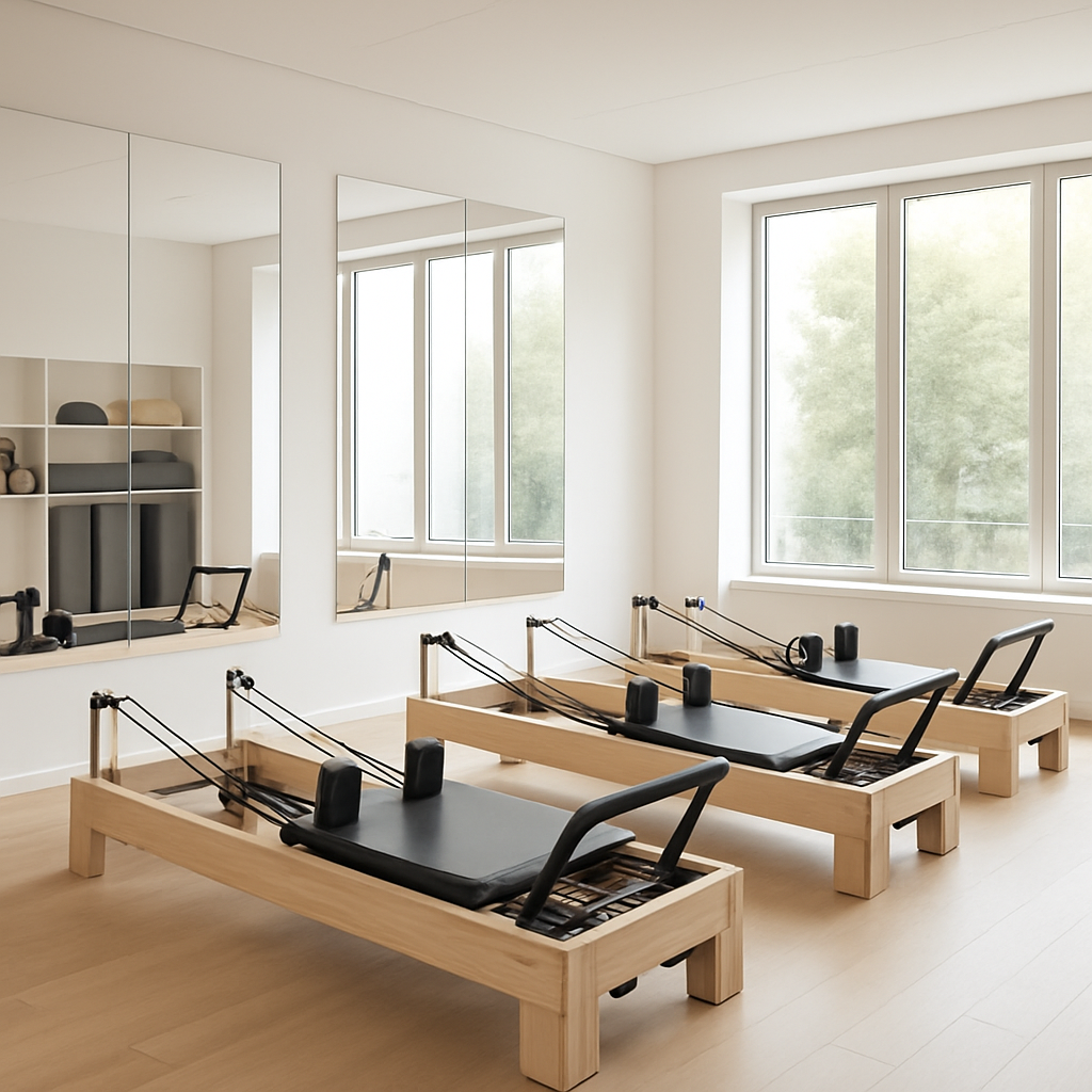 Pilates studio at Yeonsei Chiropractic Clinic with reformer equipment